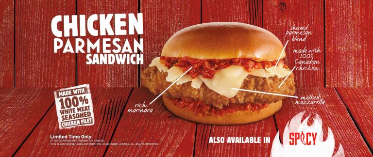 Burger King Canada Introduces NEW 4.99 King Meal Deal