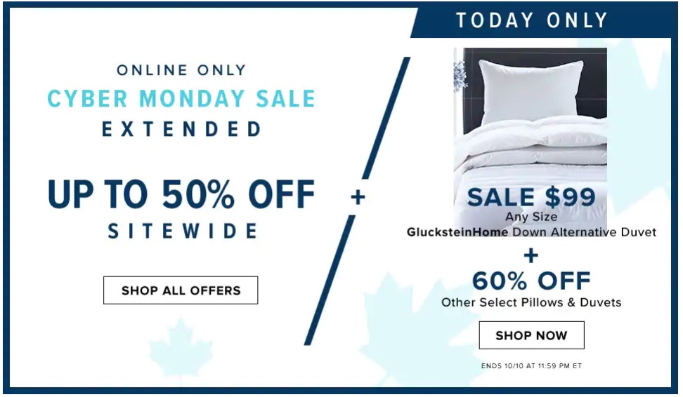 Hudson S Bay Canadian Cyber Monday Sale Extended Today Save 60