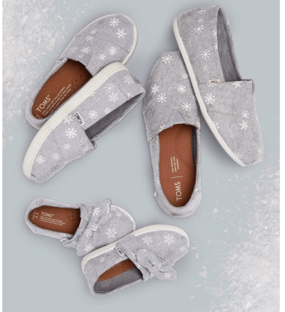 toms snowflake shoes