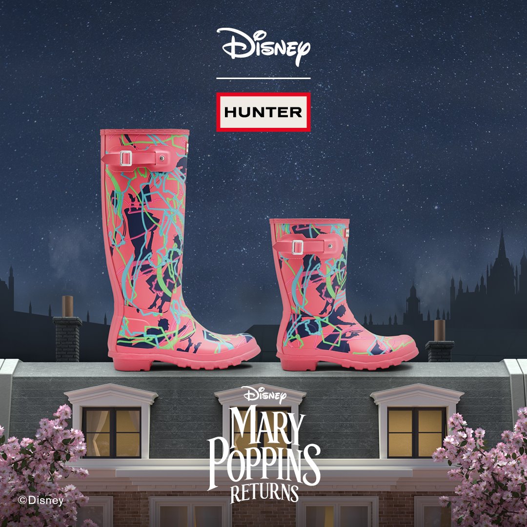 hunter disney boots