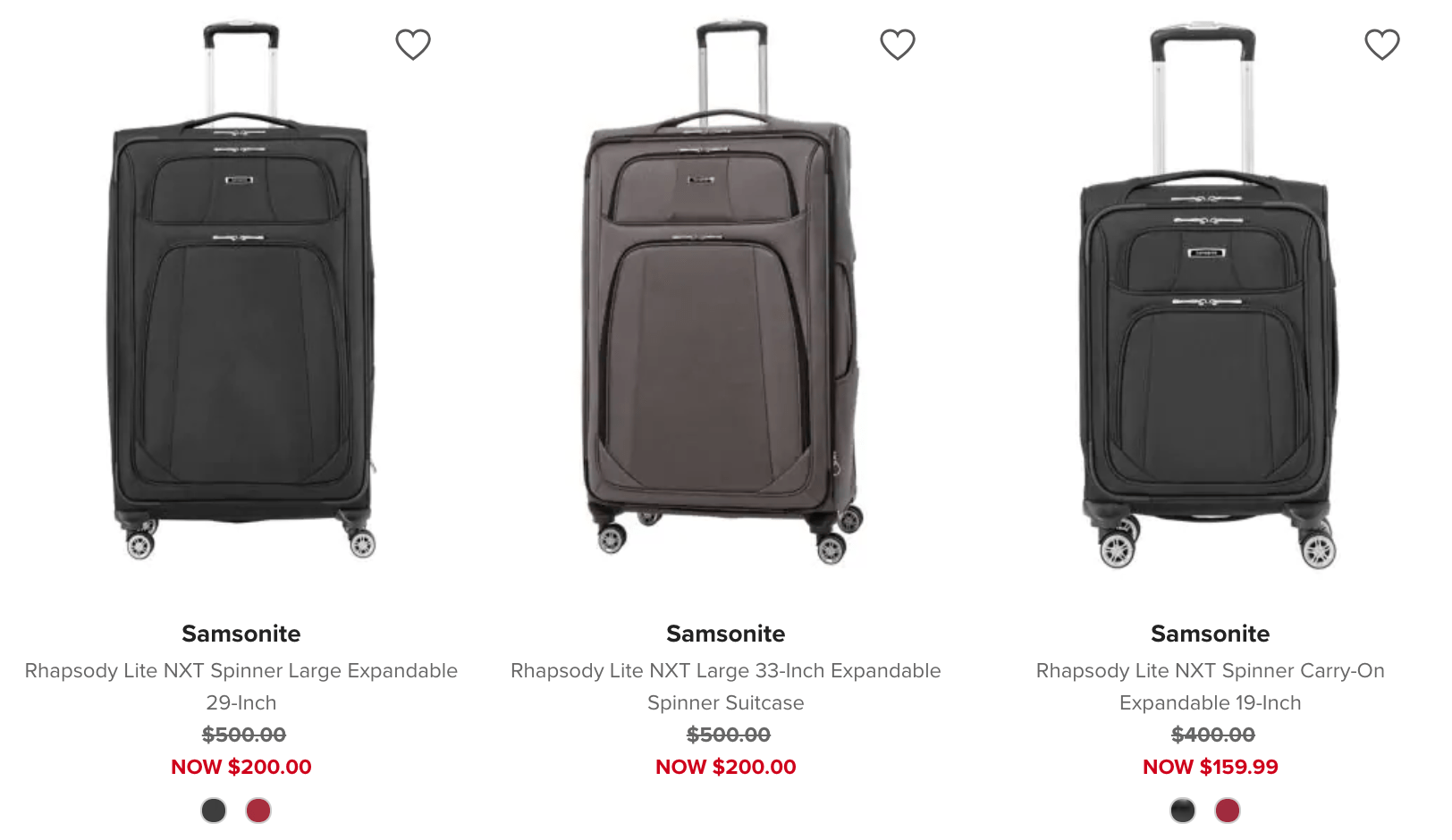 samsonite rhapsody lite nxt