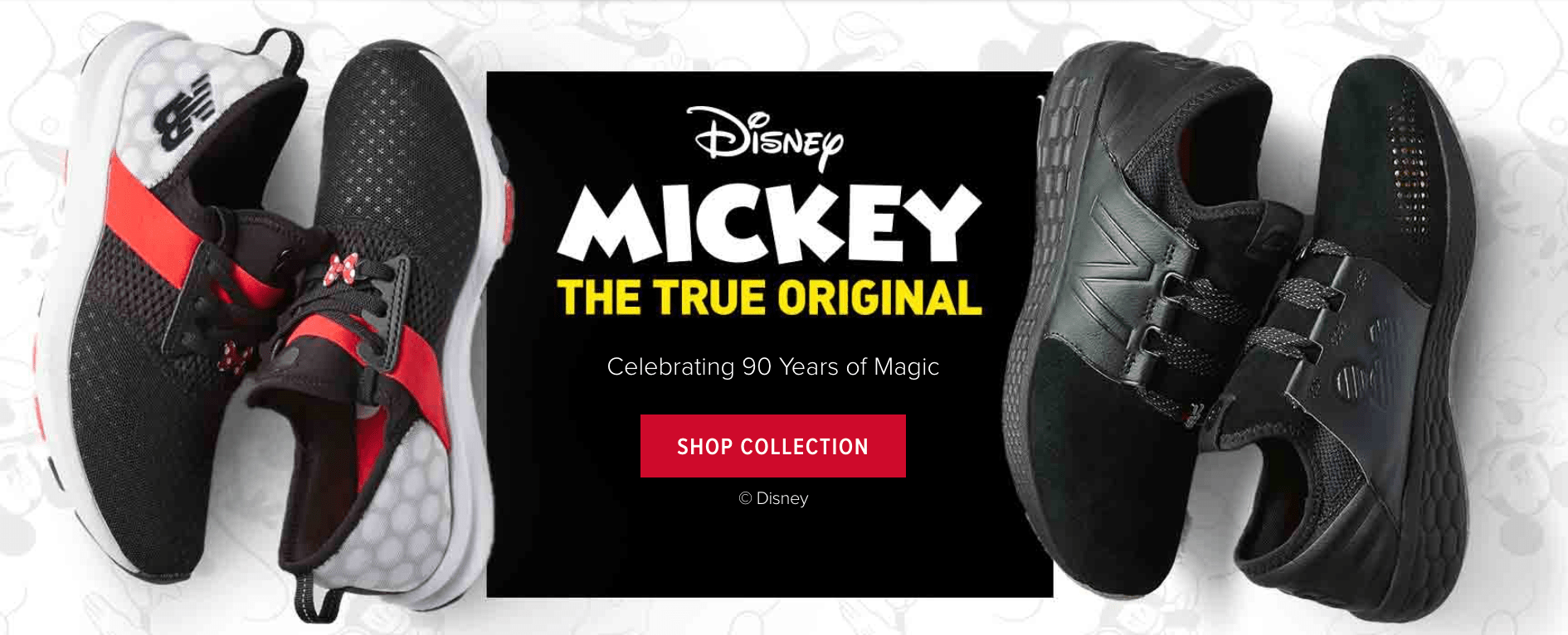 new balance mickey shoes