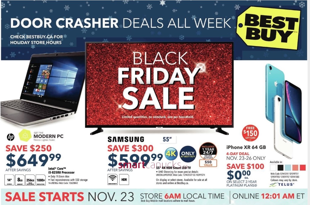 Best Buy Canada Black Friday 2018 Flyer Deals Released! - Hot Canada ...