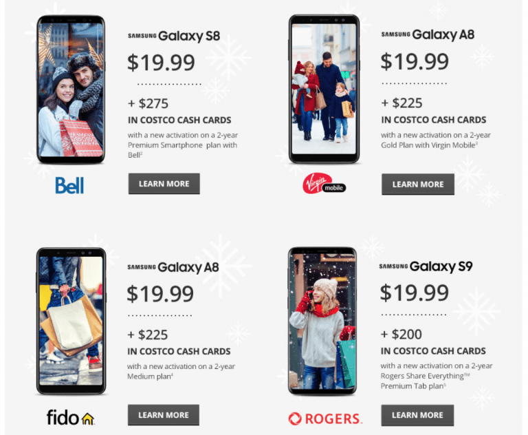 Costco Canada Black Friday Smartphone Savings - Canadian Freebies