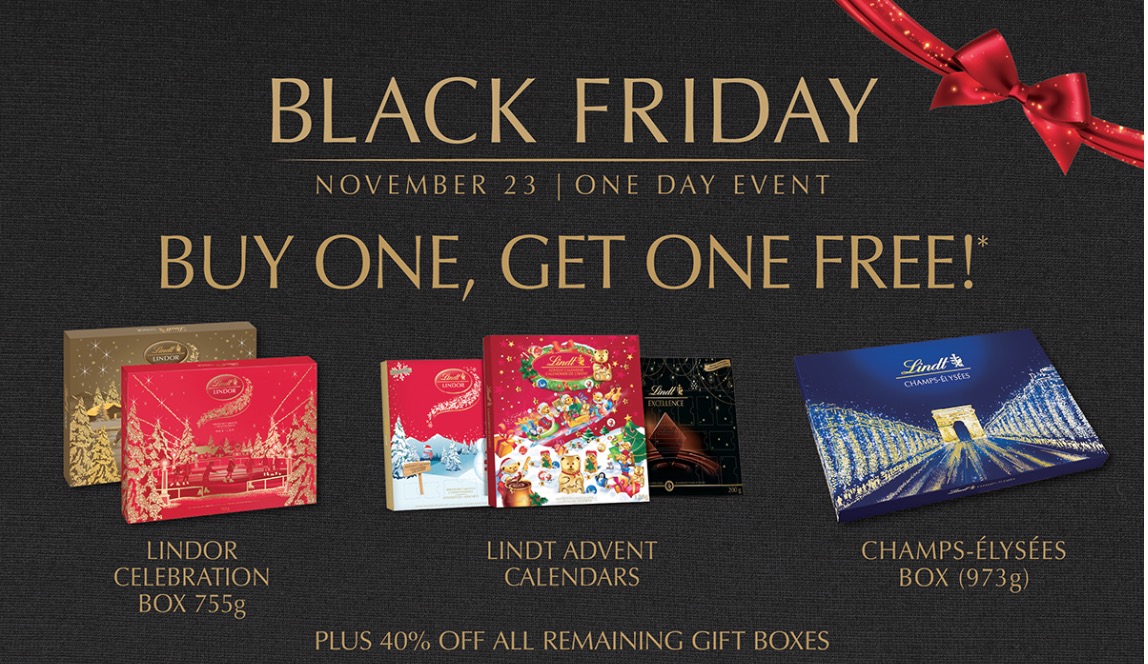 Lindt Chocolate › Stores › Black Friday Canada