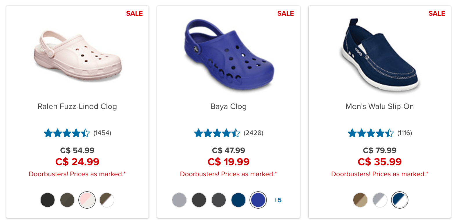 Crocs Canada Cyber Monday Sale Save 40 Or More Off Sitewide 