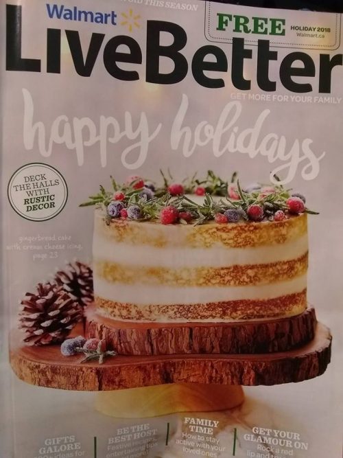 Walmart Live Better Magazine Holiday Edition Canadian Freebies