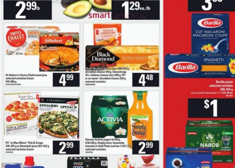 Loblaws Ontario Barilla Pasta 25 Cents After Coupon & Glad Compostable
