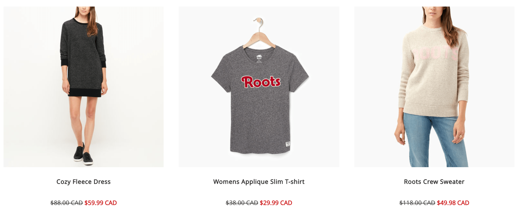 Roots Canada Sale: Save Up to 60% Off Clothing & Footwear