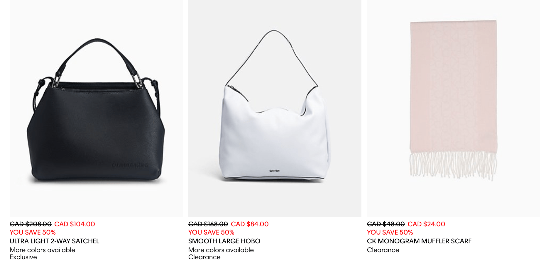 calvin klein handbags sale canada