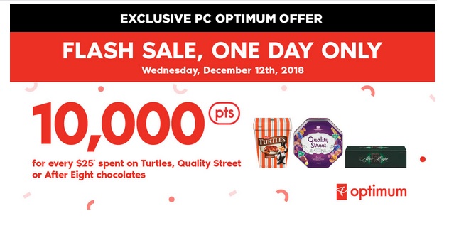 PC Optimum Flash Sale: Get 10,000 Points For Every $25 Spent On Select ...