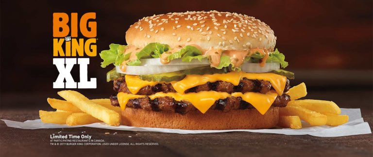 Burger King Canada NEW Big King XL Sandwich + HERSHEY’S Sundae Pie ...