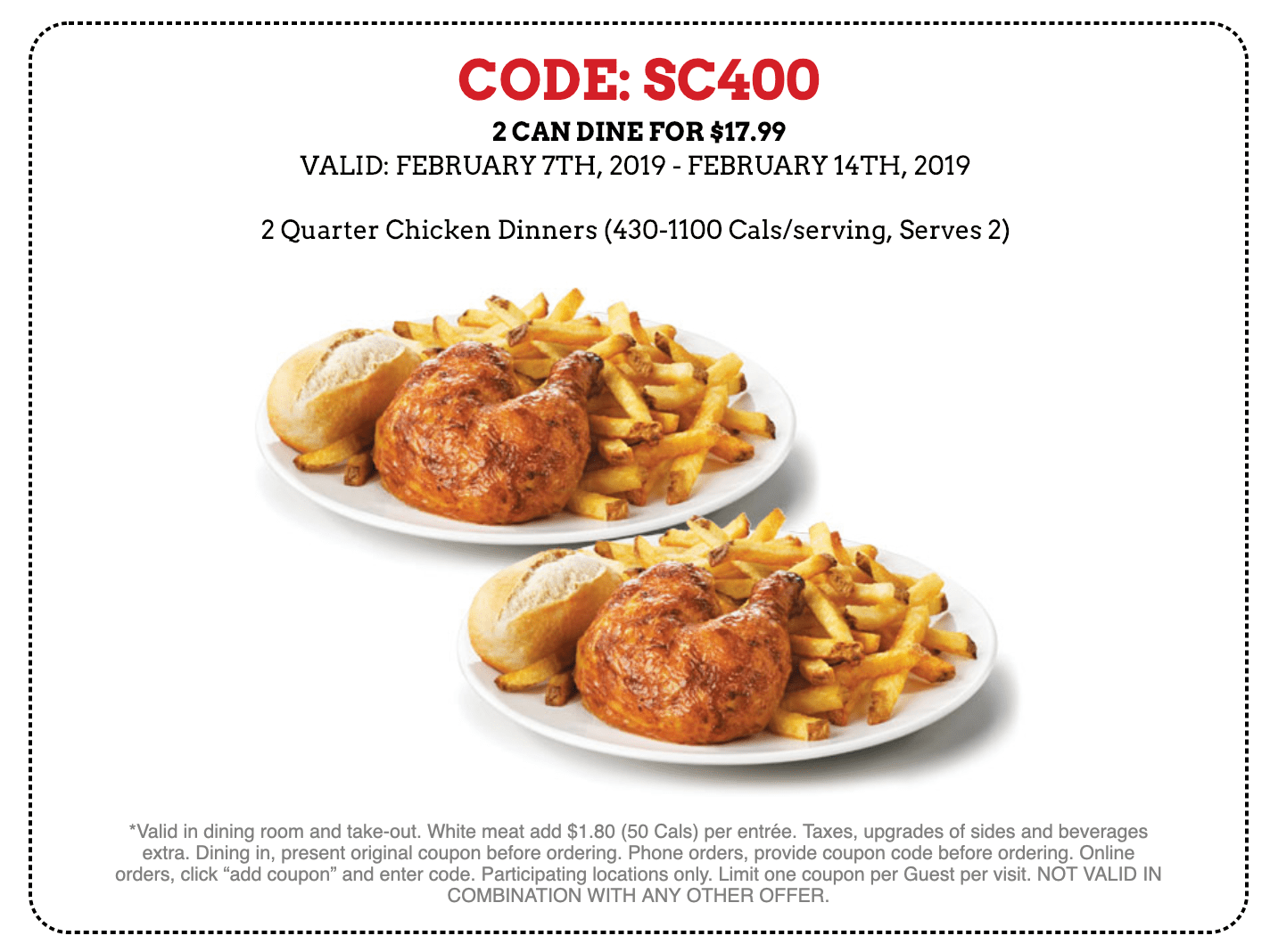 Swiss Chalet Canada NEW Coupons 2 Can Dine For 17 99 Delivery For 2   Screen Shot 2019 02 08 At 7.12.39 PM 