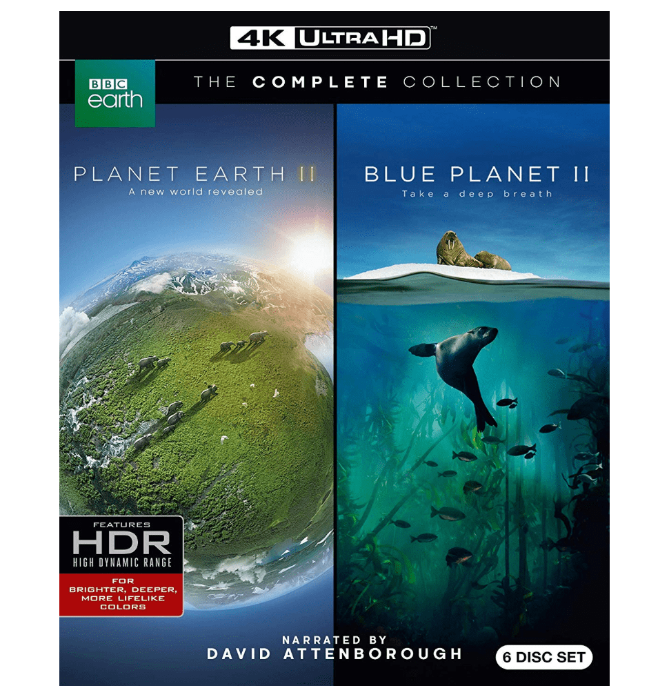 planet earth and blue planet dvd