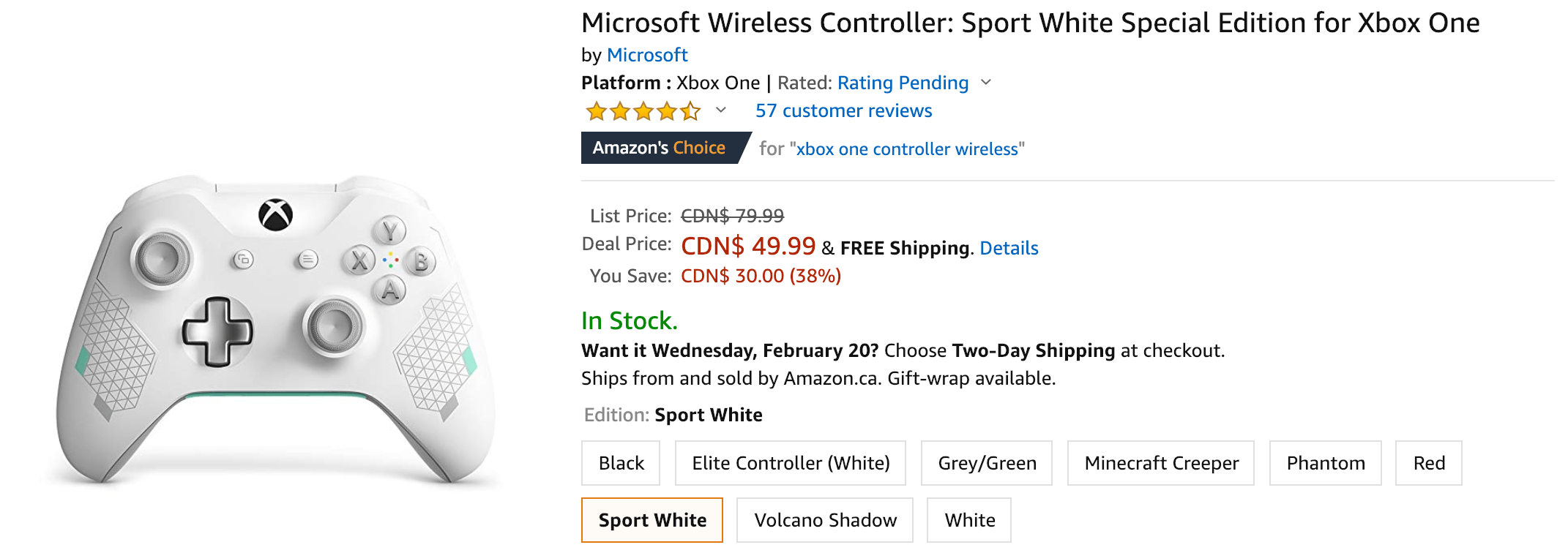 xbox wireless controller canada