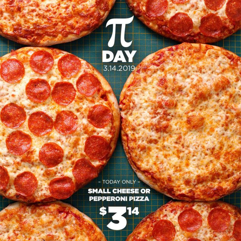 Pizza Pizza Canada Pi Day Offer Cheese or Pepperoni Pizza for Only 3.