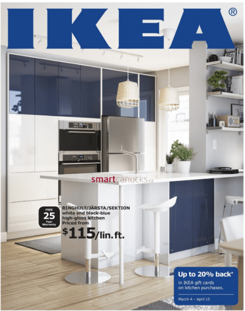 IKEA Canada Kitchen Event Get up to 20 Back in IKEA Gift Card on