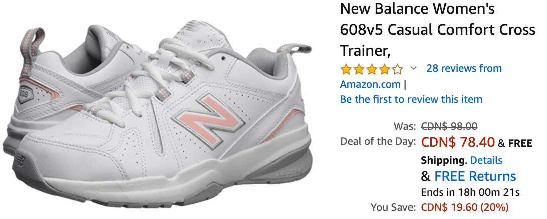 new balance canada amazon