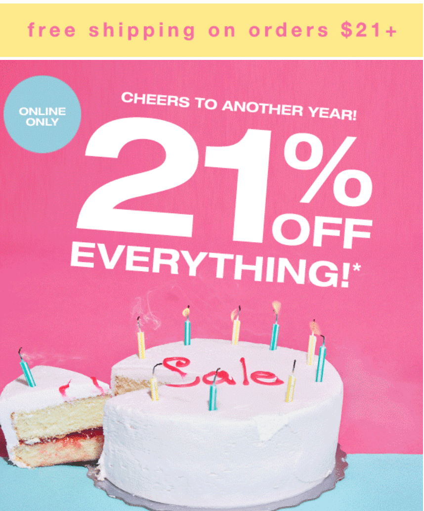 abercrombie and fitch birthday coupon