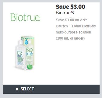 WebSaver Canada Coupons: Save $3 On Biotrue Solution Canadian