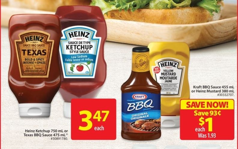 Walmart Canada Heinz Mustard 50 Cents After Coupon Canadian Freebies Coupons Deals Bargains Flyers Contests Canada Canadian Freebies Coupons Deals Bargains Flyers Contests Canada