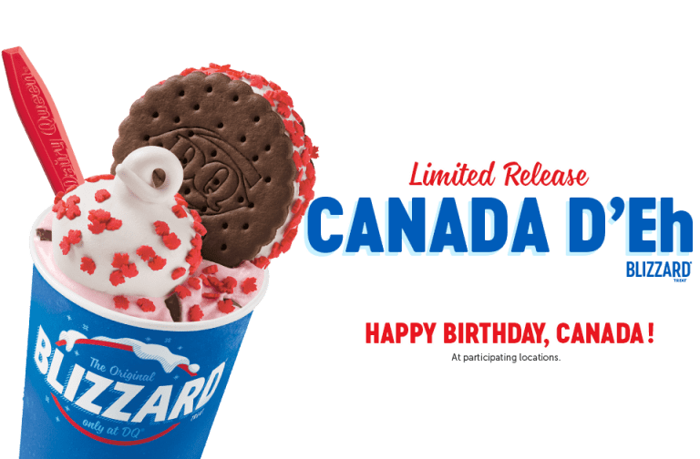 Dairy Queen Canada NEW Chicken Snack Sandwich + Cake Shake