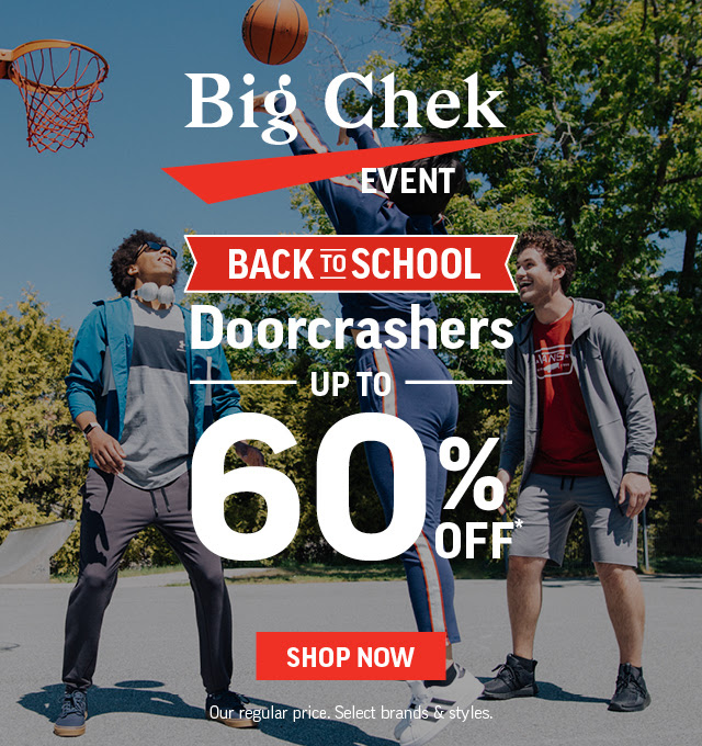 Sport Chek Canada Big Chek Event: Back to School Save Up to 60% Off ...