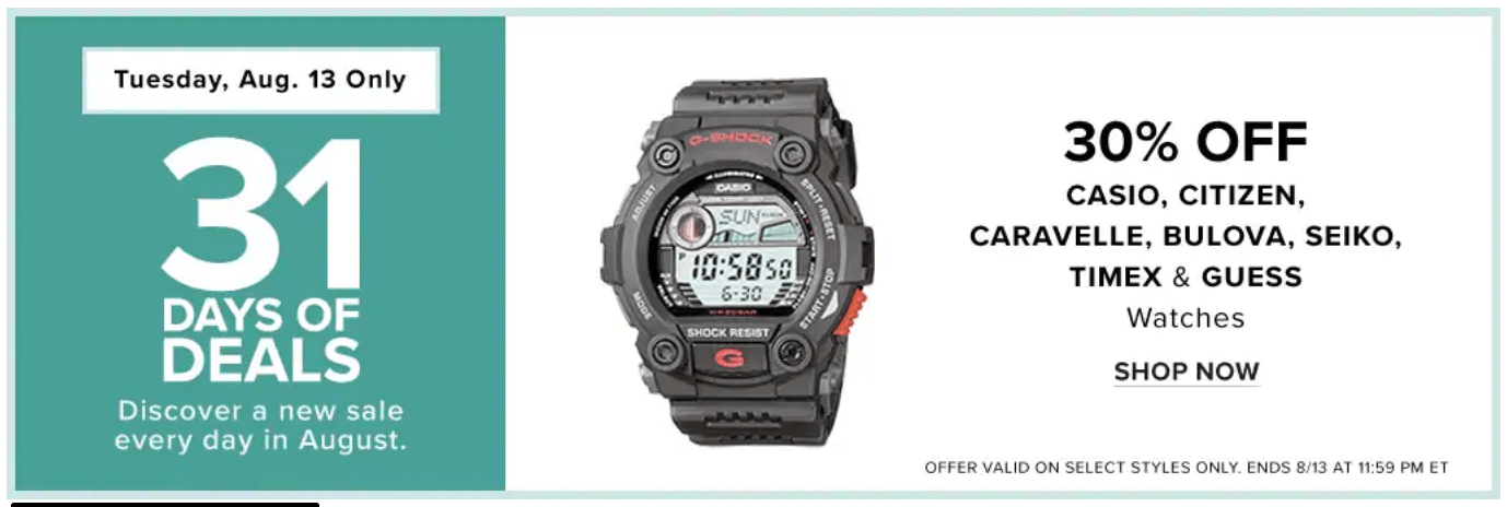 Hudson bay casio clearance watch