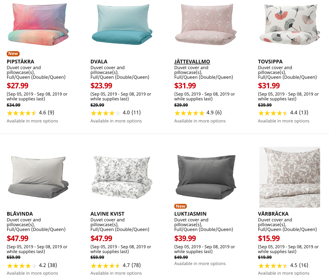 Ikea Canada Events Save Up To 20 Off Duvet Covers Canadian