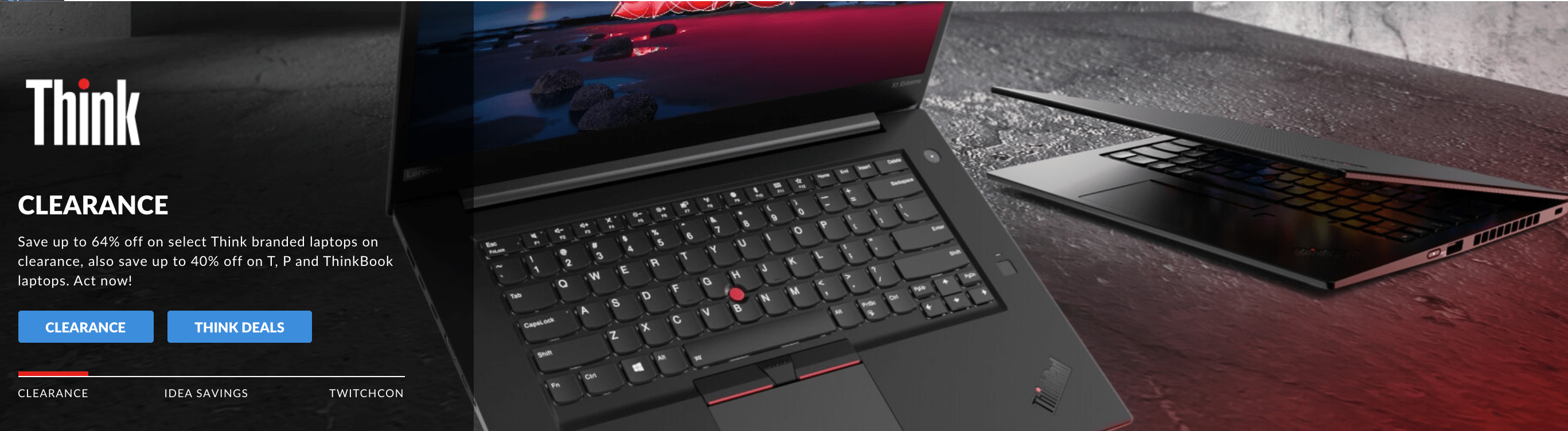 Lenovo Canada Clearance Deals: Save up to 64% off ThinkPad ...