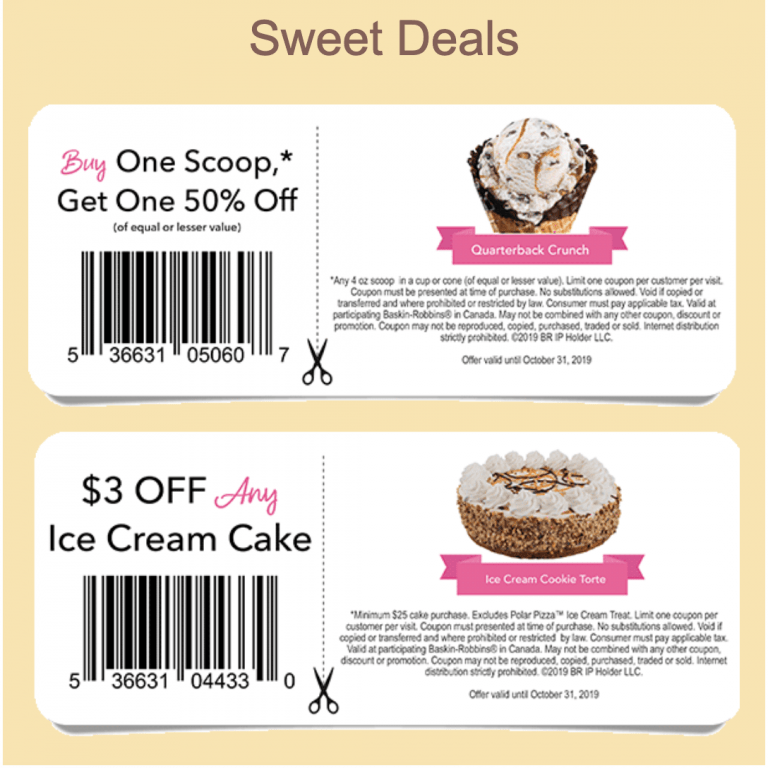 baskin robbins cake coupon 2023
