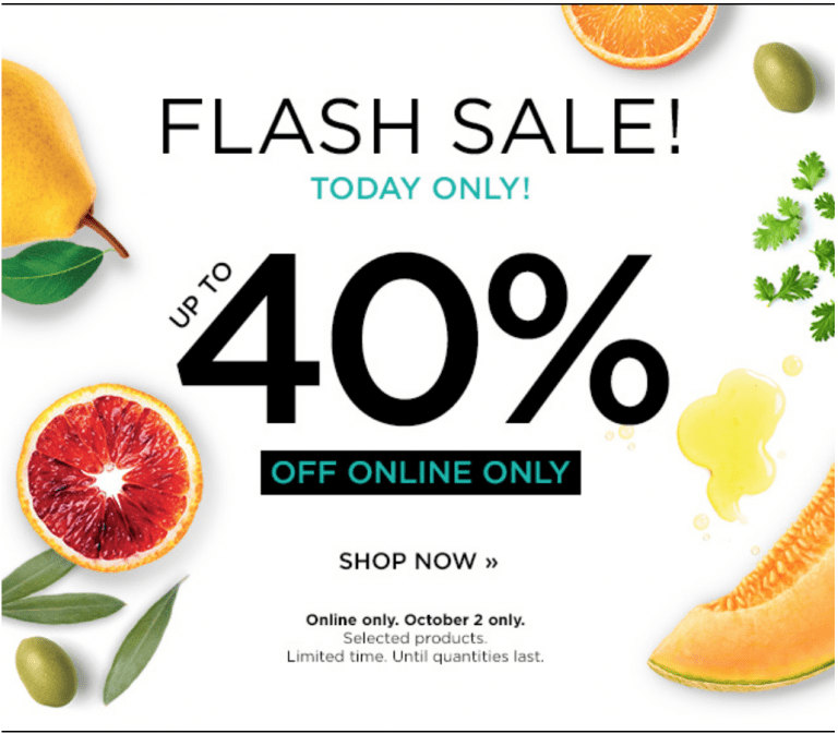 Fruits & Passion Canada Online Flash Sale Today, Save up to 40 Off