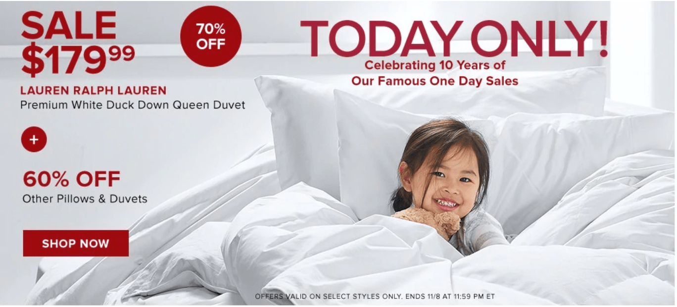 Hudson S Bay Canada One Day Sale Today Save 70 Lauren Ralph