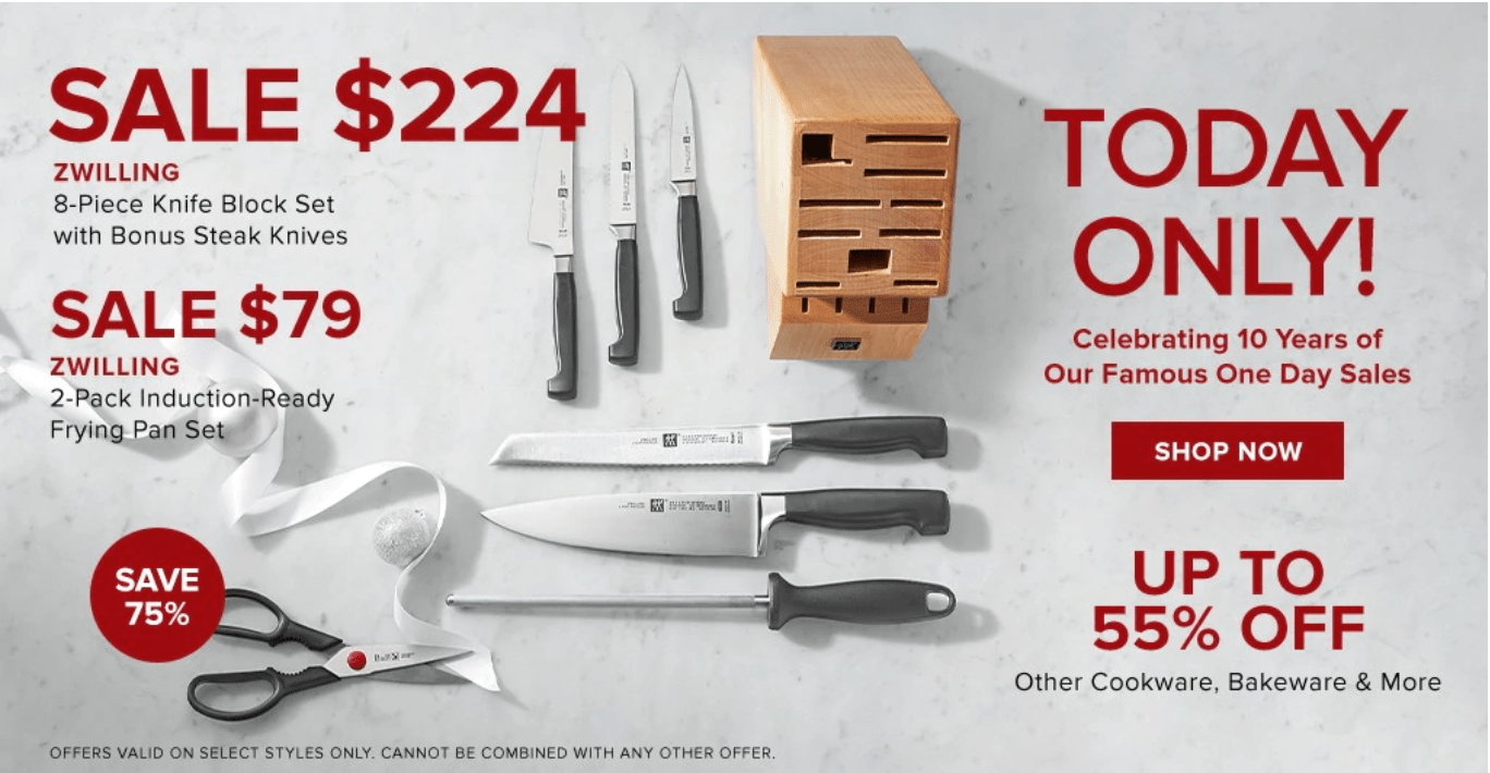 This 20-Piece Henckels Knife Set is 55% Off on  Right Now