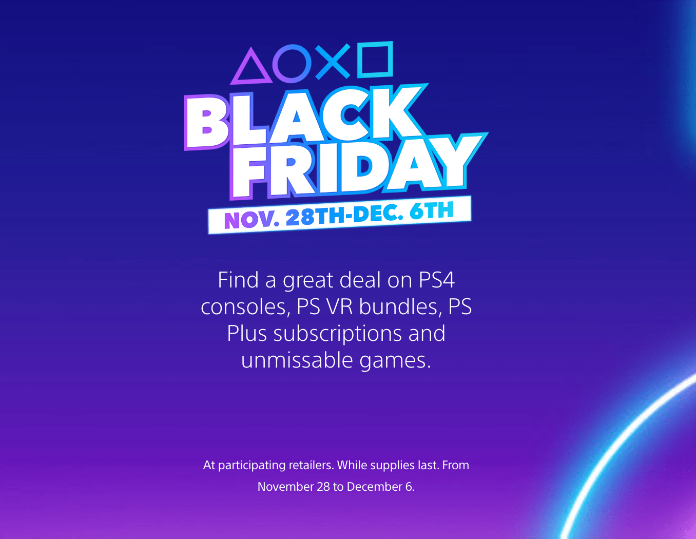 black friday canada ps4