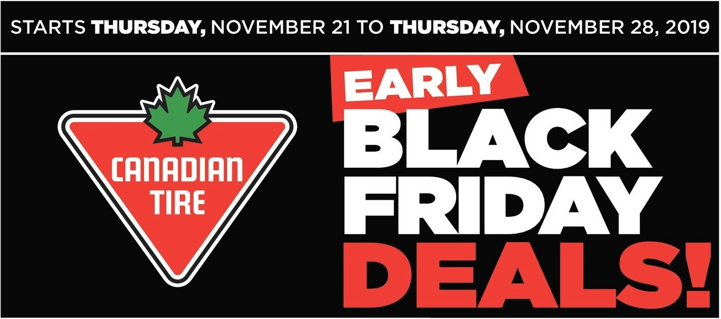 Canadian Tire Early Black Friday 2019 Deals! - Hot Canada Deals Hot Canada Deals