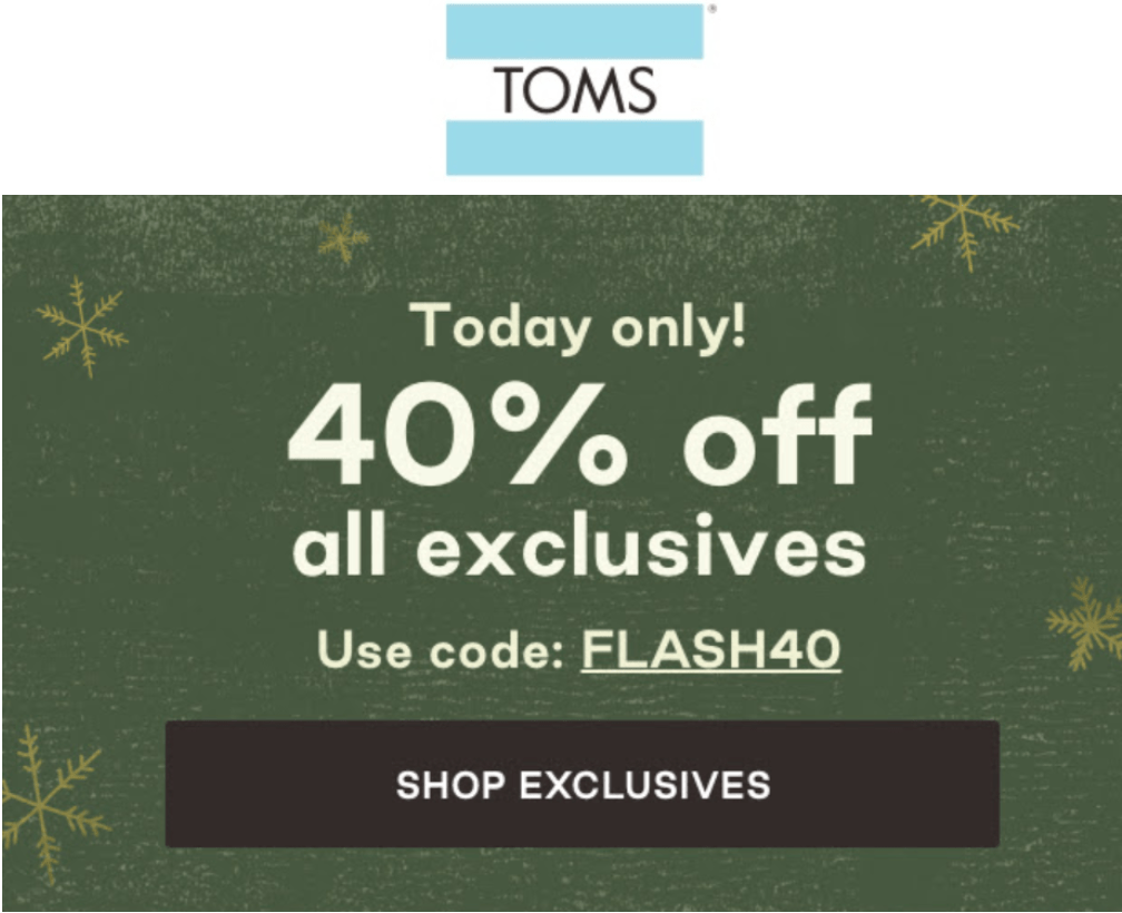 toms promo code 2018