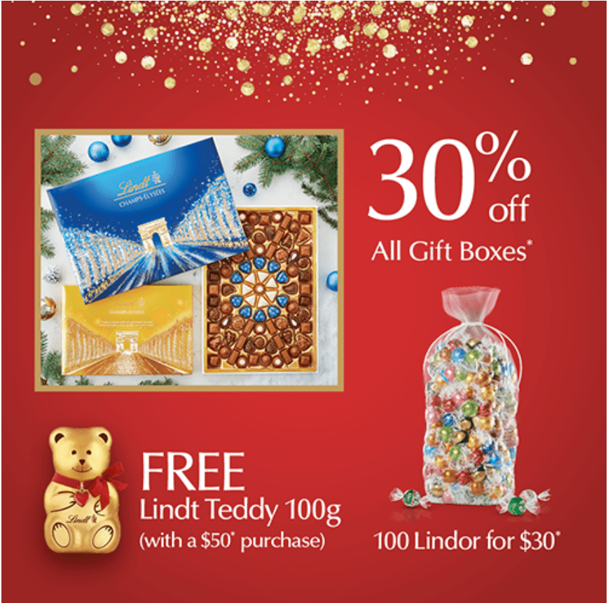 Lindt Chocolate › Stores › Black Friday Canada