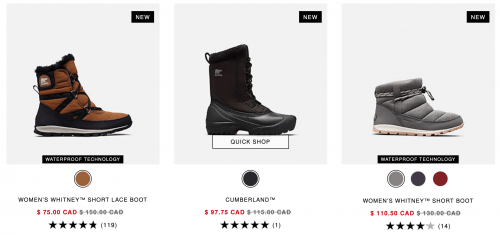 sorel black friday 2017