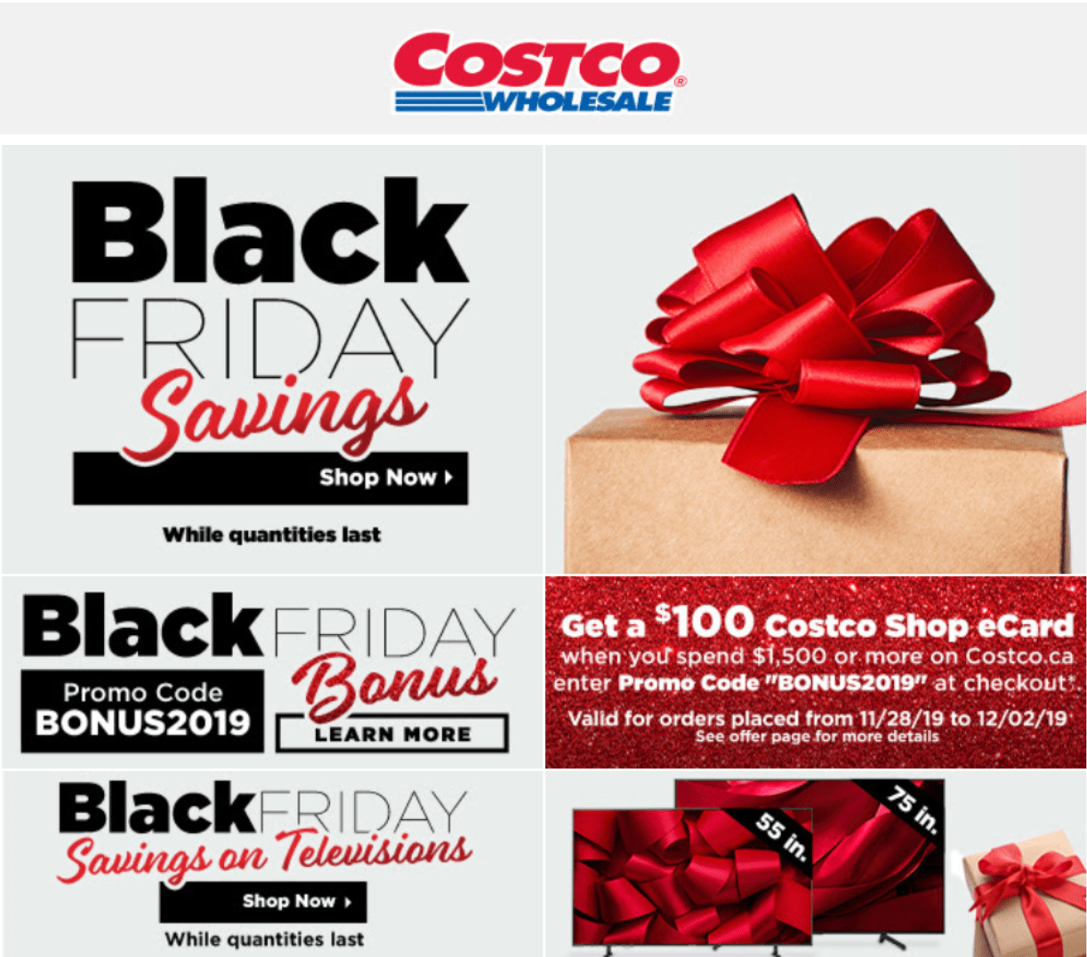Costco Stores Black Friday Canada