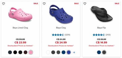 crocs black friday 2018