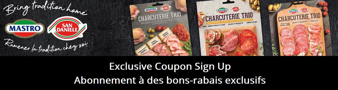 Canadian Coupons: Save $1 On Mastro San Daniele Charcuterie