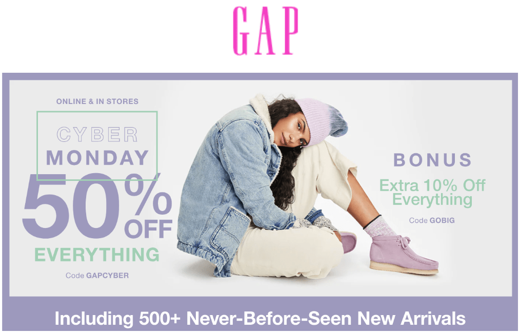 gap coupons 10 off