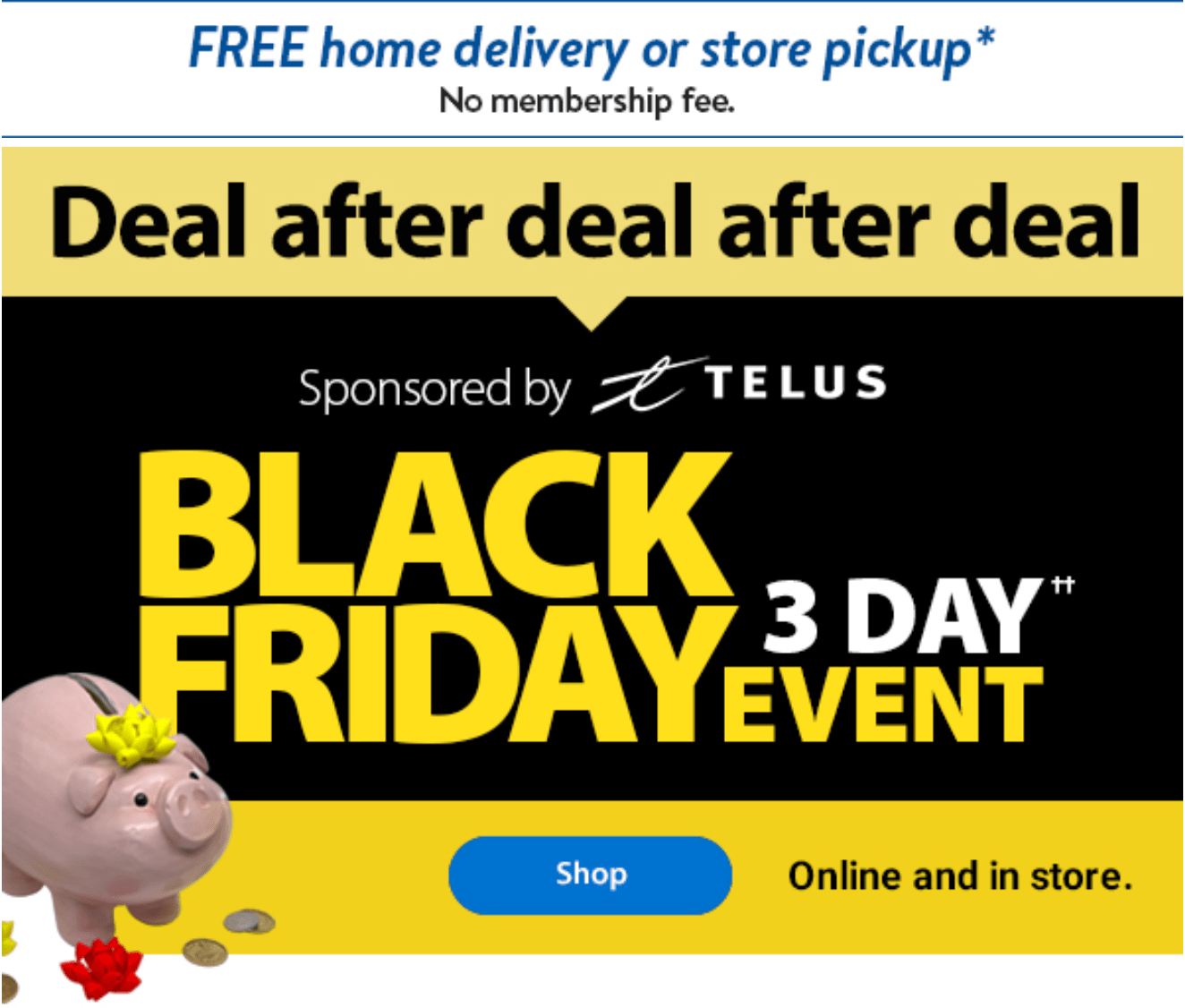 Walmart Canada Canada Black Friday 3 Day Event: Great Saving Ends Today! | Canadian Freebies ...