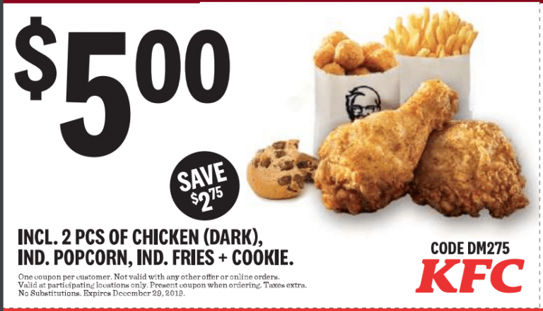 KFC Canada New Coupons - Canadian Freebies, Coupons, Deals, Bargains ...