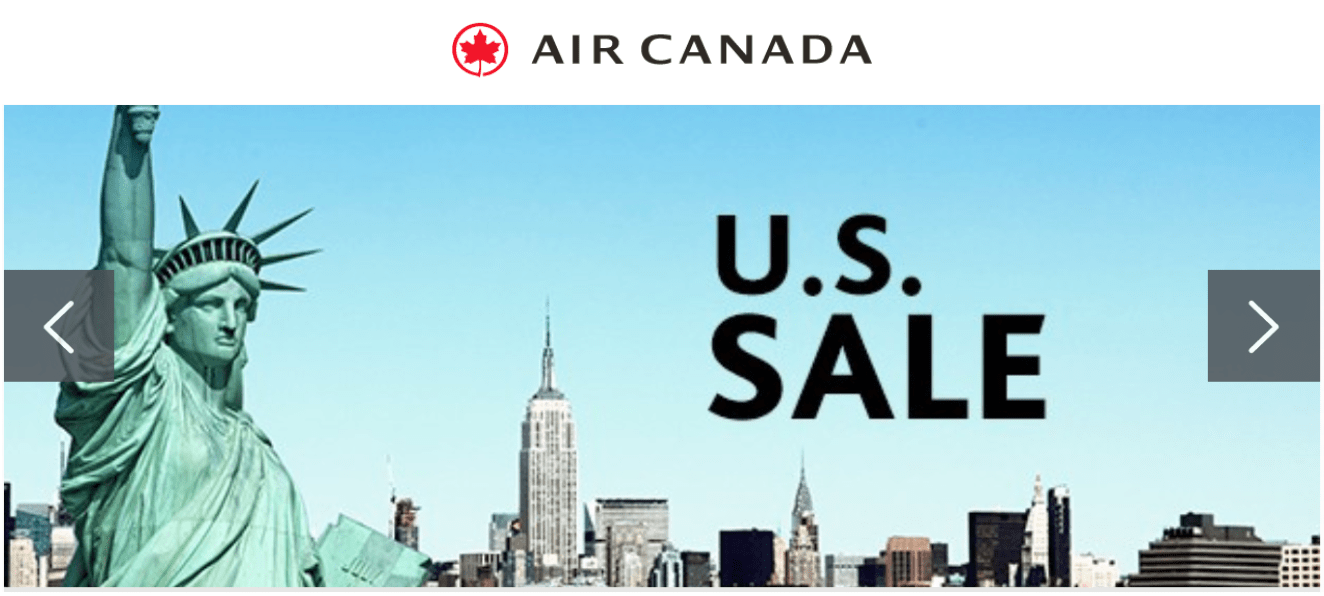 Air Canada Boxing Day Flights/Tickets Seat Sale Save on Flights to the