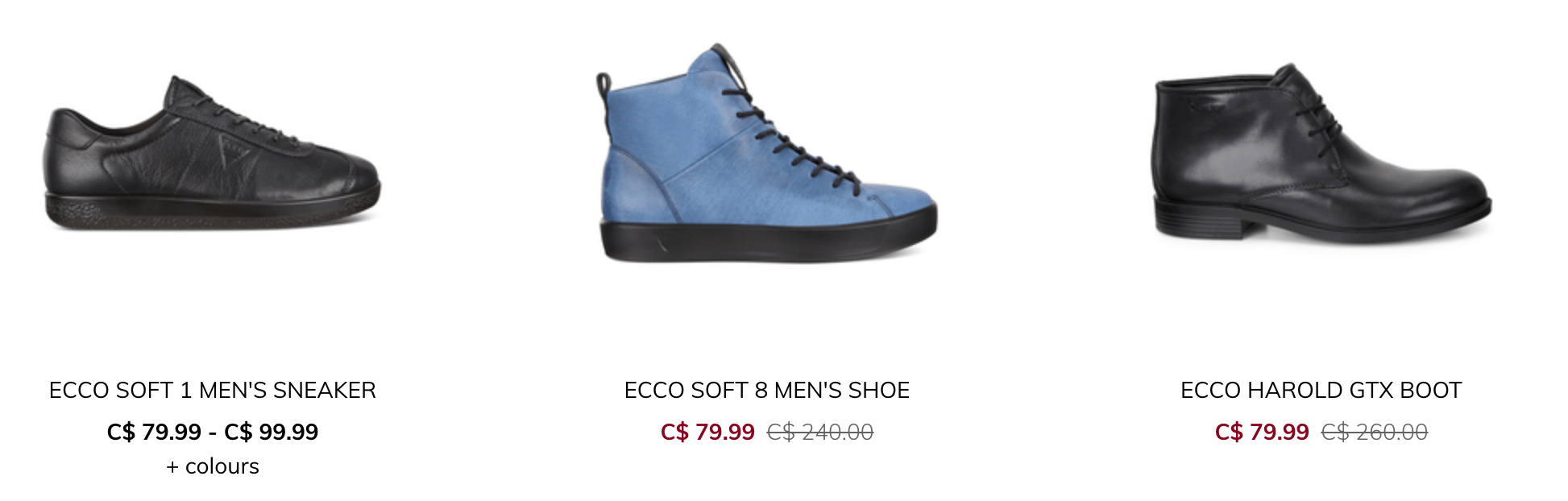 ecco boxing day sale