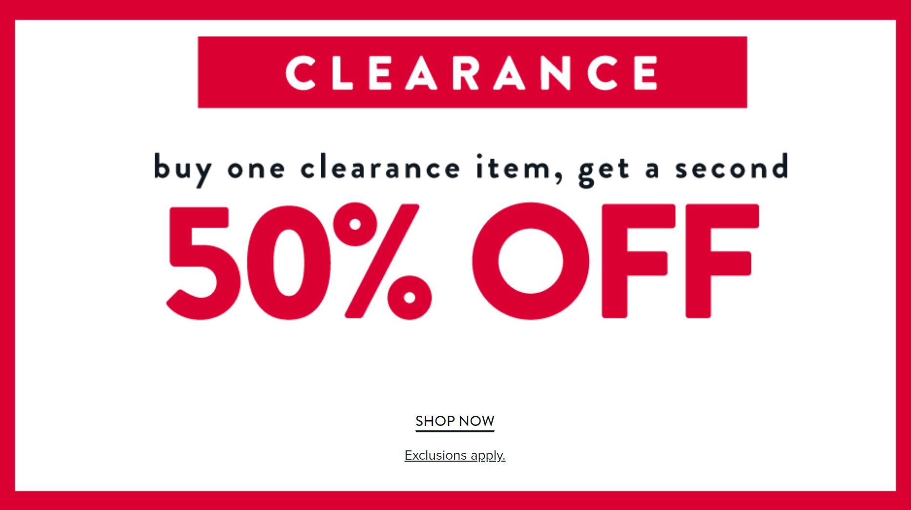Famous Footwear Canada Sale: Buy One Clearance Item & Get Second for 50