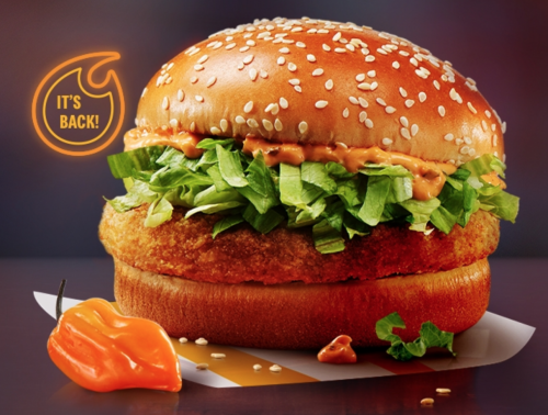 McDonald’s Canada Spicy Habanero McChicken is Back - Canadian Freebies ...