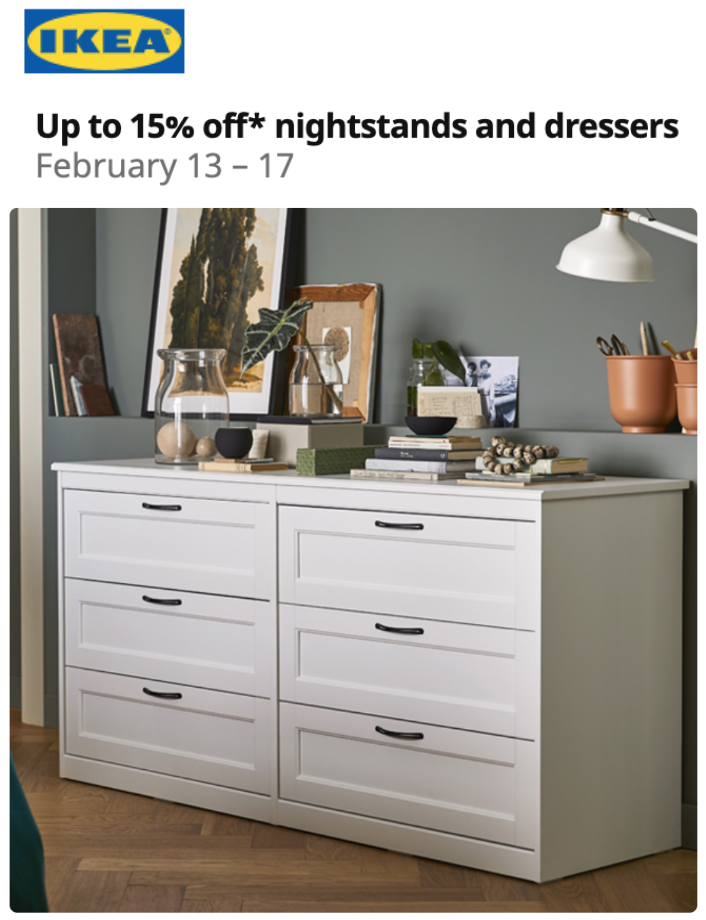 Ikea Canada The Bedroom Event Save Up To 15 Off Dressers